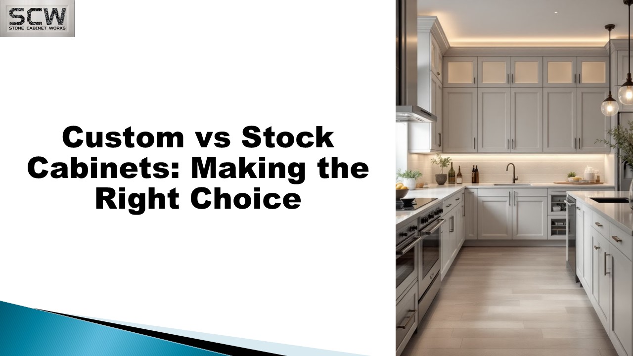 Custom vs Stock Cabinets - Making the Right Choice - Stone Cabinet ...