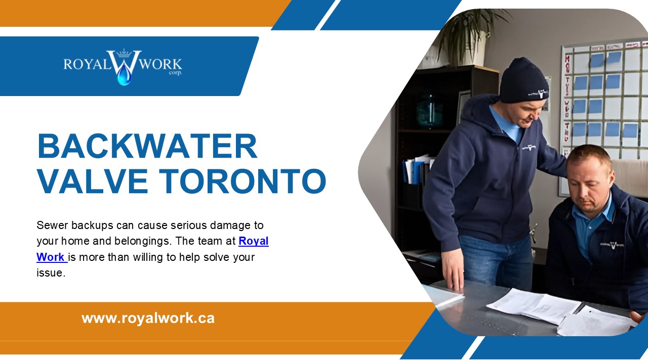 Backwater Valve Installation in Toronto