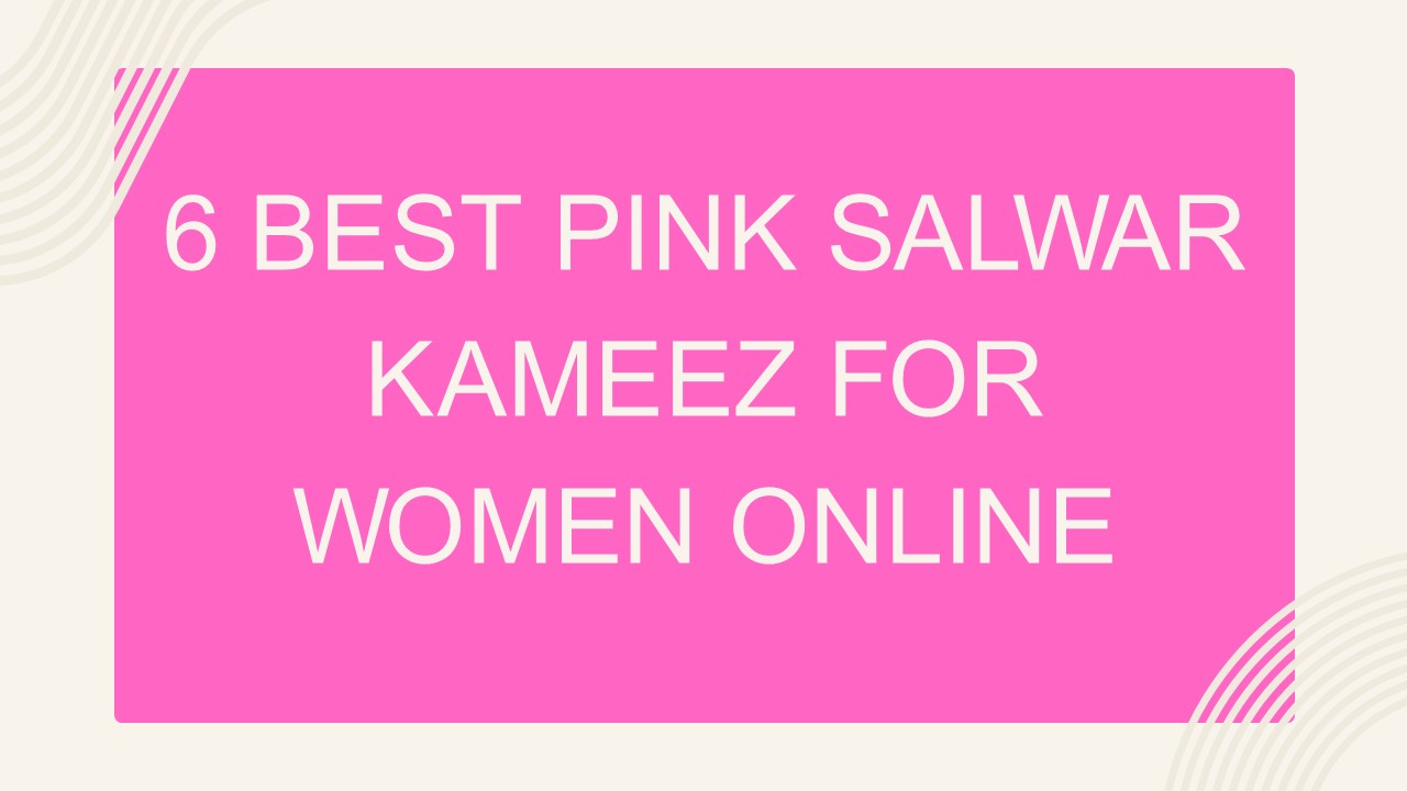 6 Stunning Pink Salwar Suits You Must Have in Your Wardrobe