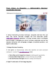 From Vision to Execution – Addonglobal’s Business Acceleration Services