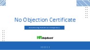 No Objection Certificate(NOC)