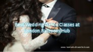 Best Wedding Dance Classes at London Ballroom Hub