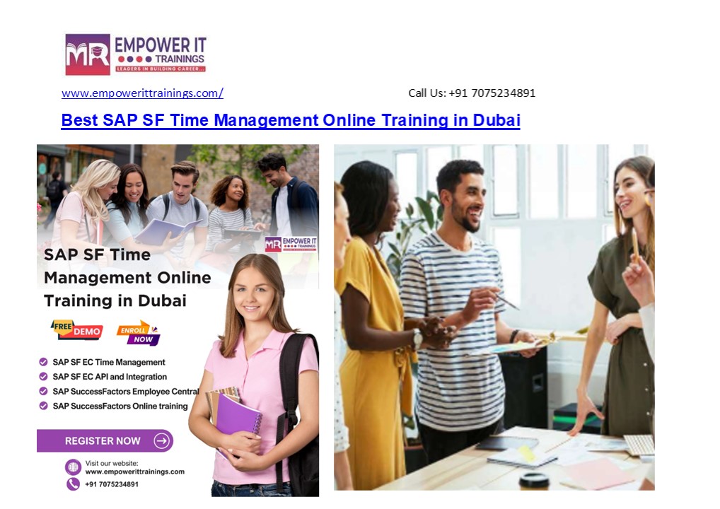 Best SAP SF Time Management Online Training in Dubai