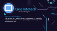 IT Services Provider Company Care Infotech