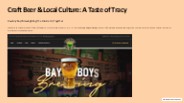 Craft Beer & Local Culture: A Taste of Tracy