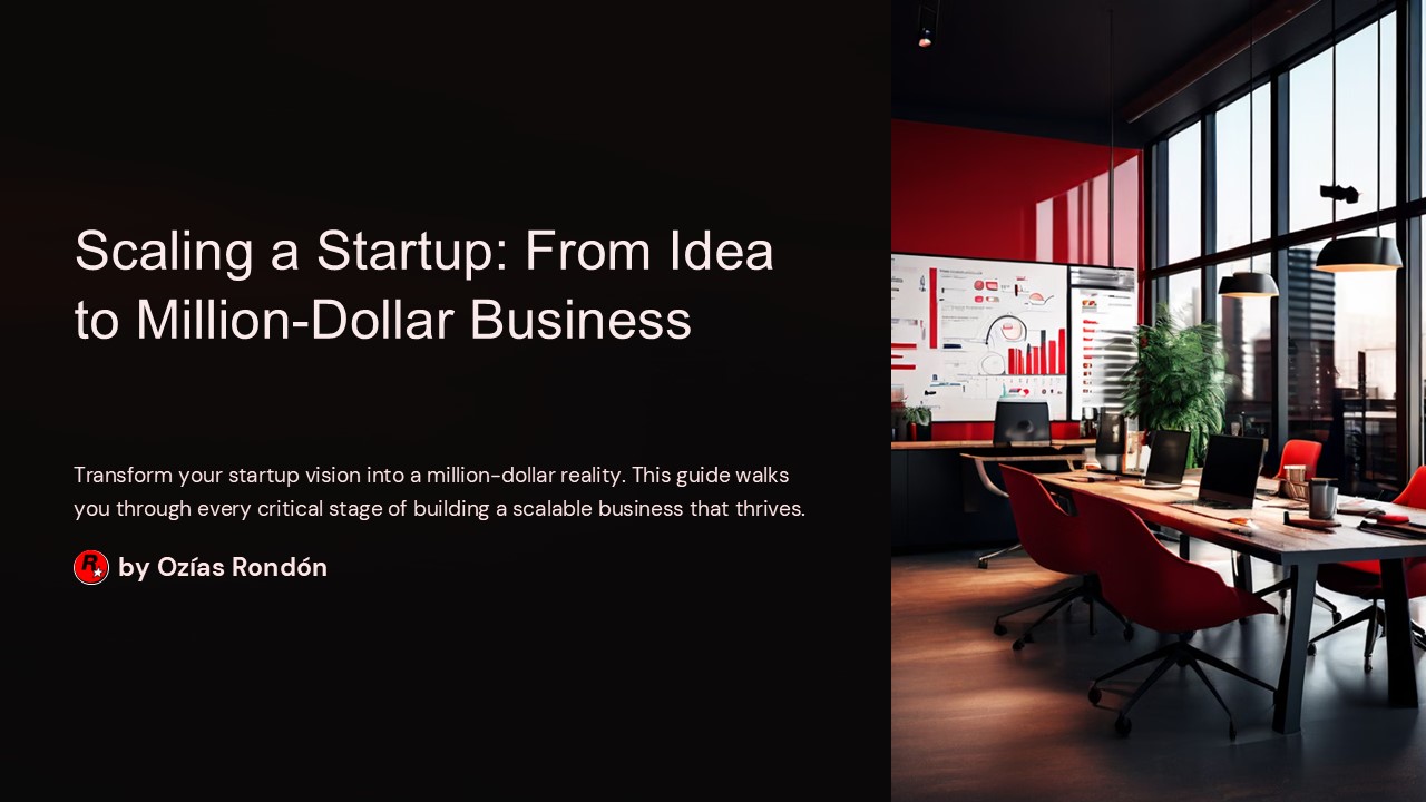 Scaling a Startup: From Idea to Million-Dollar Business
