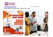Best SAP SuccessFactors Online Training