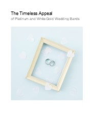 Platinum vs. White Gold: Choosing the Perfect Wedding Band