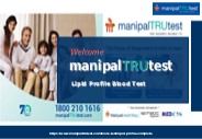 Lipid Profile Blood Test