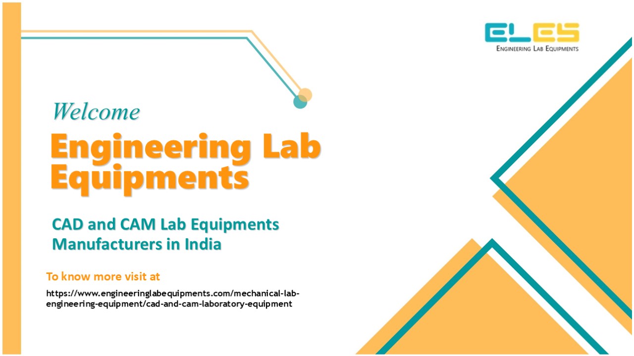 CAD and CAM Lab Equipments Manufacturers in India