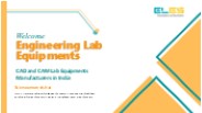 CAD and CAM Lab Equipments Manufacturers in India
