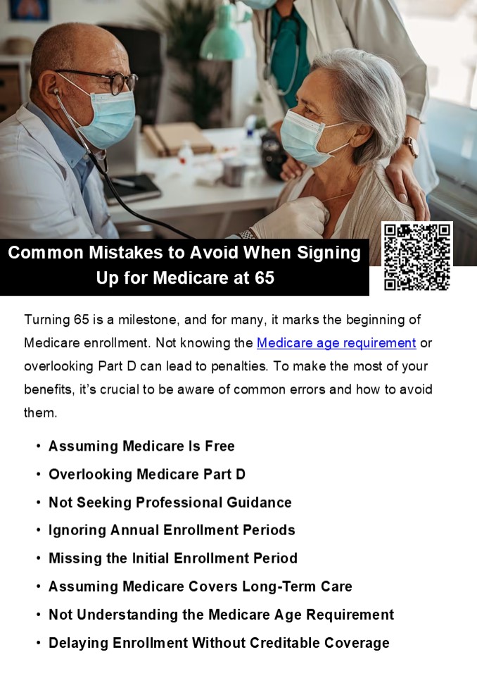 Common Mistakes to Avoid When Signing Up for Medicare at 65