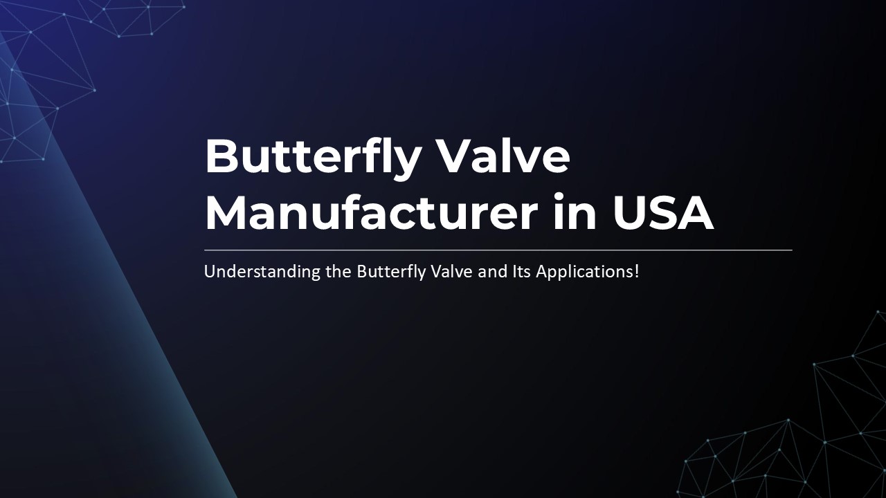 Butterfly Valve manufacturer in USA