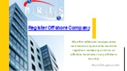Register Offshore Company