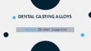 High-quality dental casting alloys