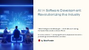 Artificial Intelligence in Software Development