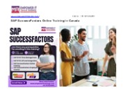 SAP SuccessFactors Online Training in Canad