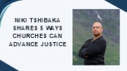 Niki Tshibaka Shares 5 Ways Churches Can Advance Justice
