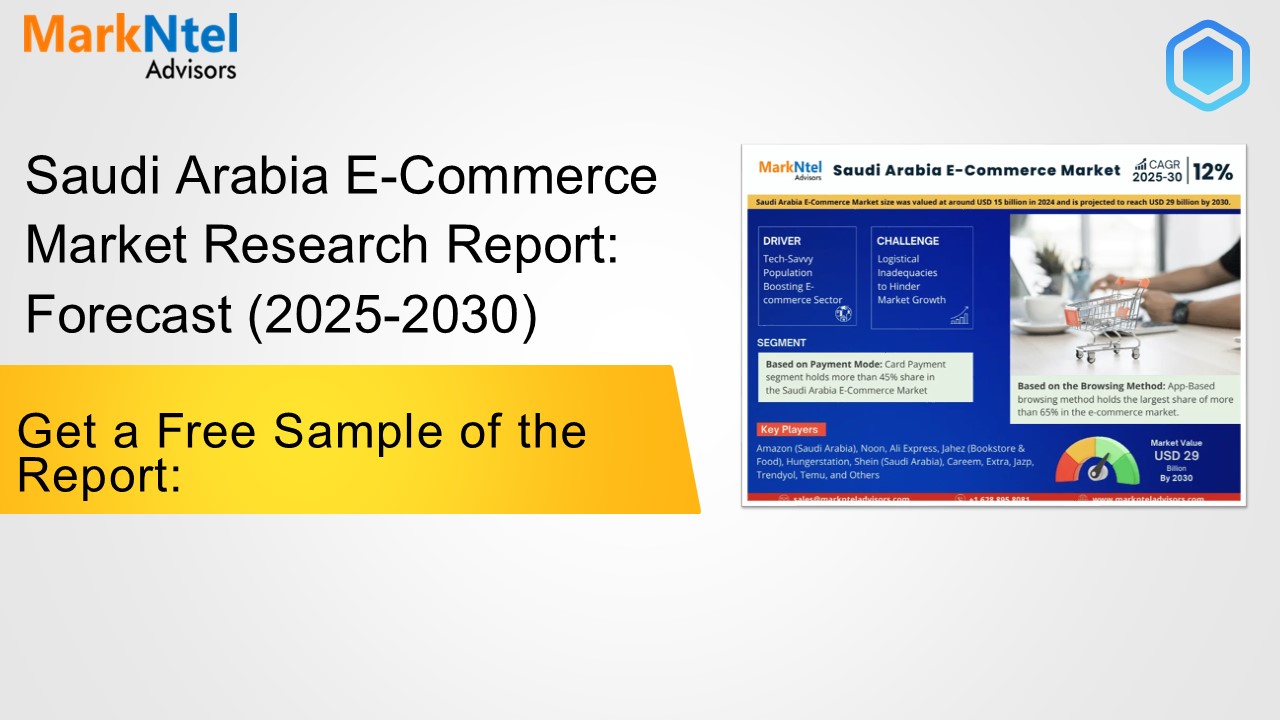 Saudi Arabia E-Commerce Market Size, Share & Trend 2025-2030