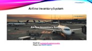 Airline Inventory System