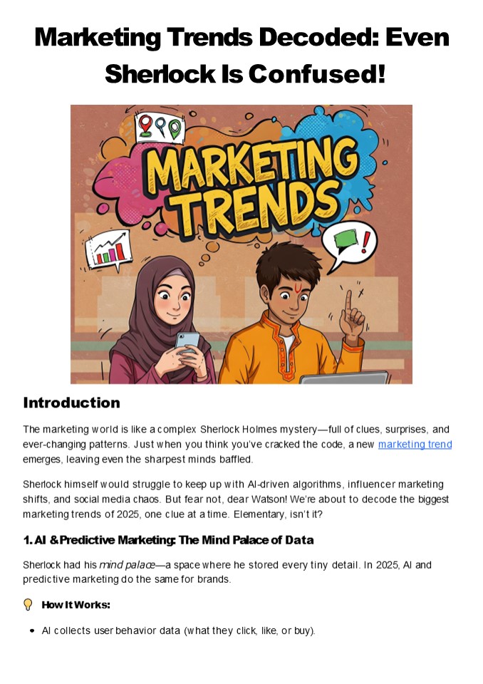 Marketing Trends Decoded: AI vs. Human Creativity!