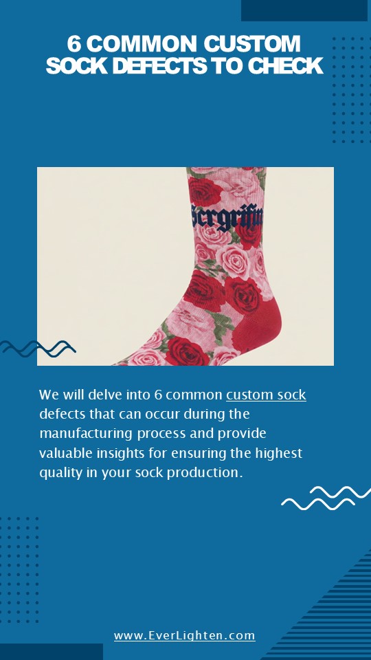 6 Common Custom Sock Defects to Check