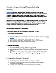 Infrastructure Management: Ensuring Efficiency and Sustainability