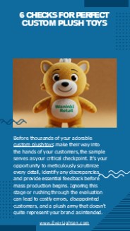 6 Checks for Perfect Custom Plush Toys