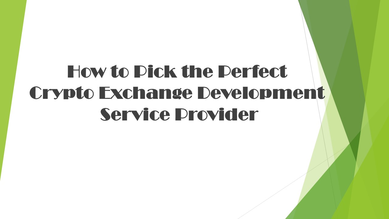 How to choose the right cryptocurrency exchange development company?