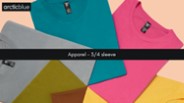 Apparel - 3 4 sleeve