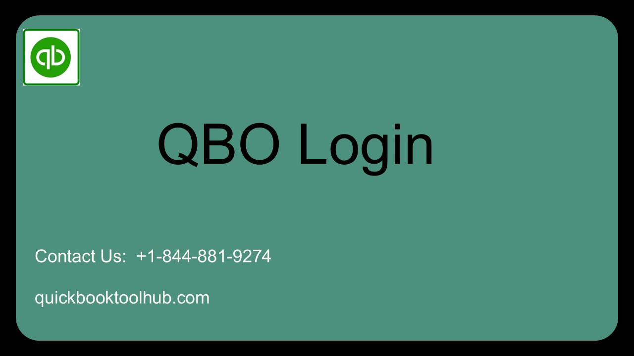 QBO Login