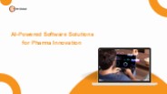AI-Powered Software Solutions for Pharma Innovation