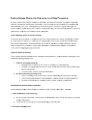 Scaling Hadoop Clusters for Enterprise-Level Data Processing