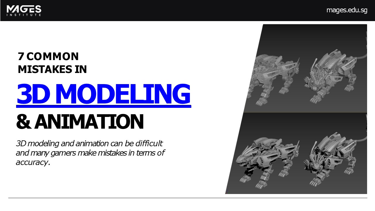 7 Common Mistakes in 3D Modeling and Animation