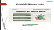 White Label GDS Booking System