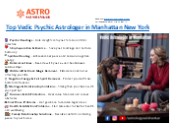 Best Vedic Astrologer in Manhattan, New York