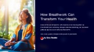 How Breathwork Can Transform Your Health
