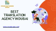 Best Translation agency in Dubai