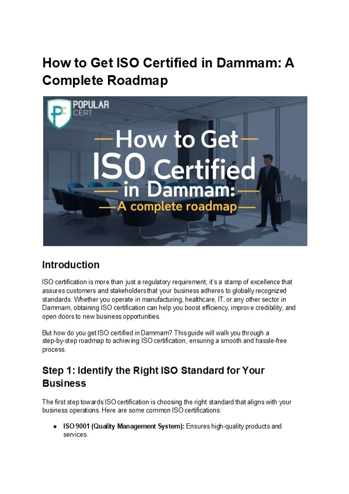 ISO Certification Dammam (1)