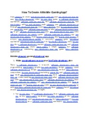 How To Create A Mobile Gaming App?