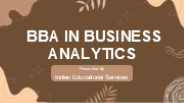 BBA in Business Analytics