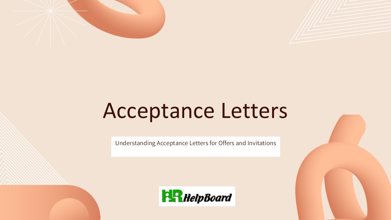 Job Acceptance Letter