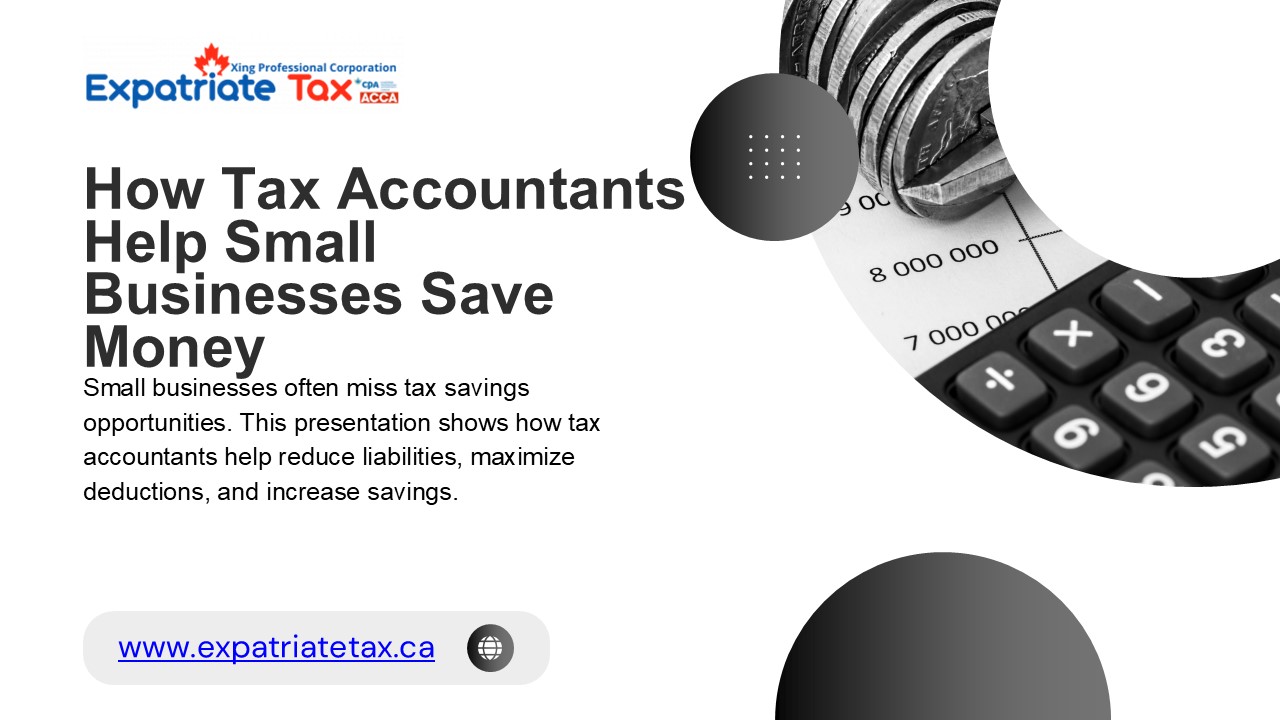 How Tax Accountants Help Small Businesses Save Money