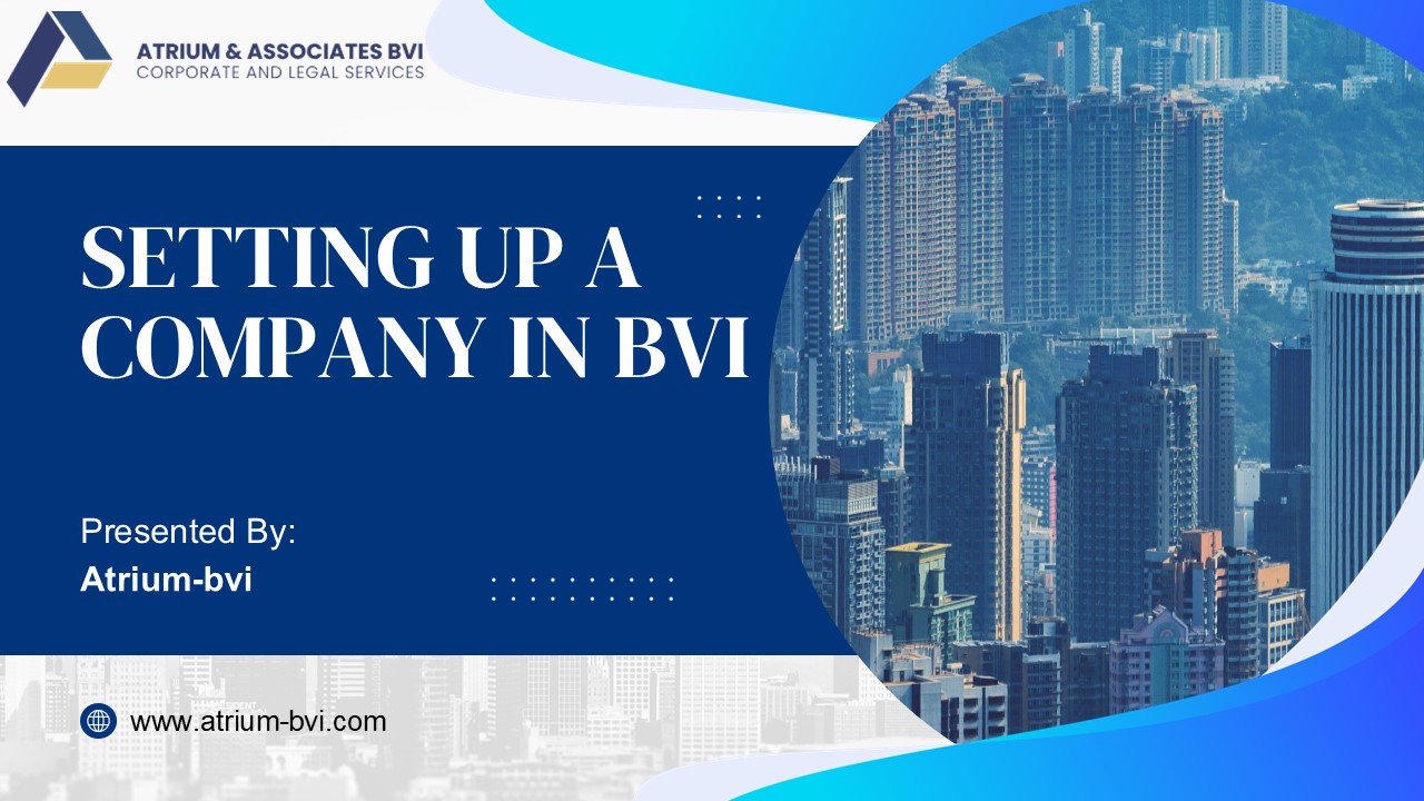 Setting Up a Company in BVI