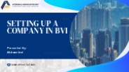 Setting Up a Company in BVI