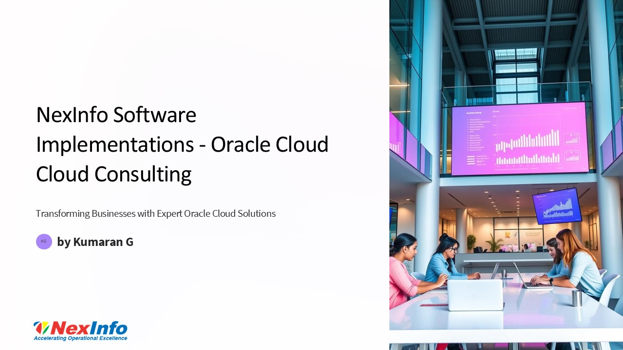Revolutionizing Business with Oracle Cloud Solutions