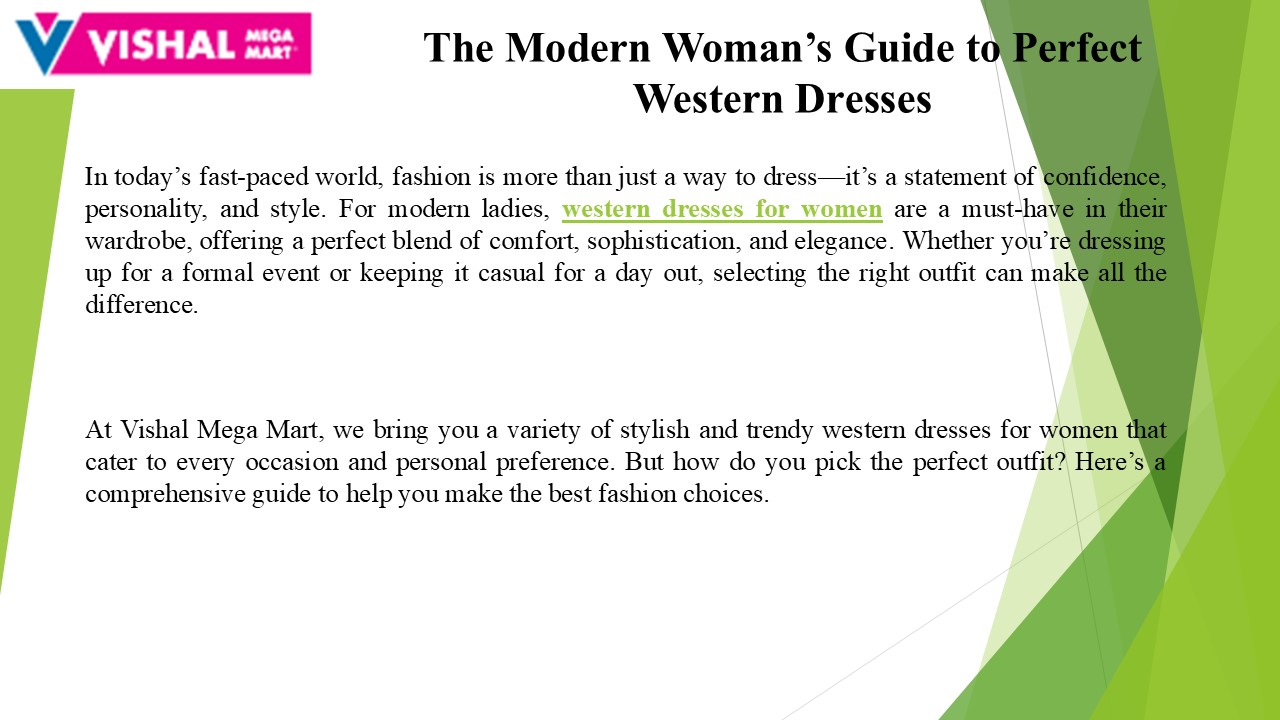 The Modern Woman’s Guide to Perfect Western Dresses