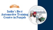 Mechanical Certificate Courses in Punjab