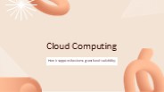 Cloud Computing for Business Growth