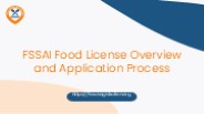 FSSAI Food License Overview and Application Process